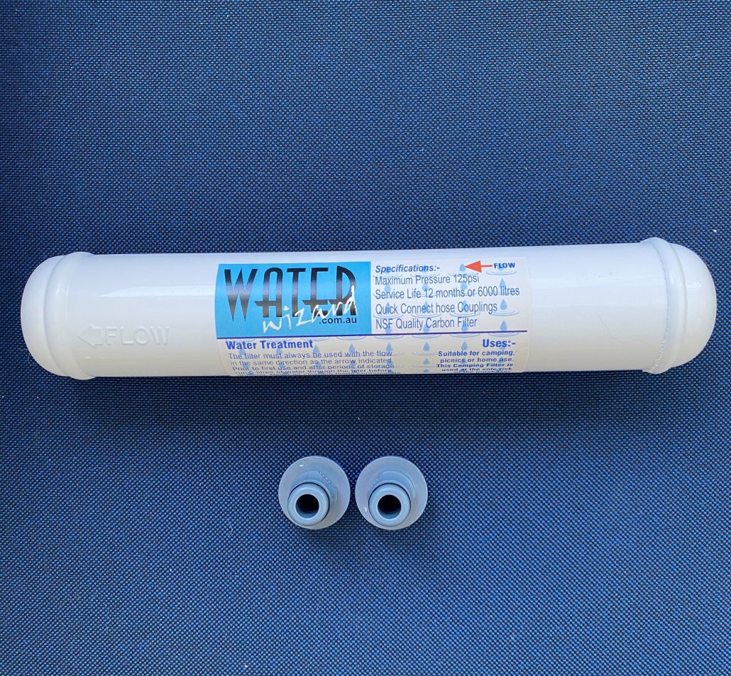 Inline Camping Water Filter Water Wizard